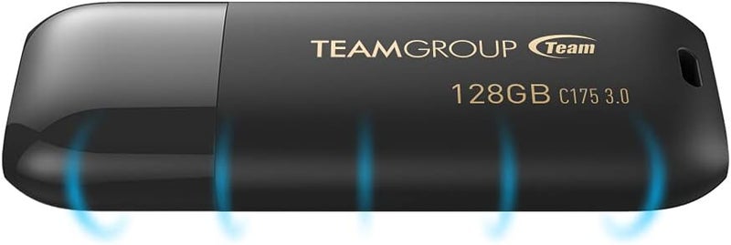 TeamGroup C175 512GB USB 3.2 Gen 1 (USB 3.1/3.0) Read 100MB/s Flash Thumb Drive, External Data Storage Memory Stick Compatible with Computer/Laptop Matte Black TC1753512GB01 - Image 2